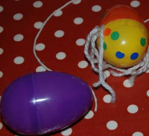 plastic eggs
