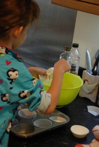 Baking cupcakes 2