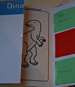 Dinosaur lapbook