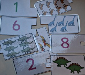 Dinosaur number puzzle