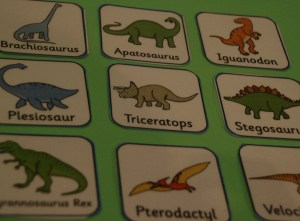 Dinosaur vocab