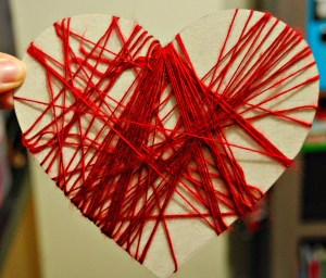 Heart weaving