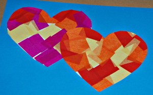 Tissue heart pictures