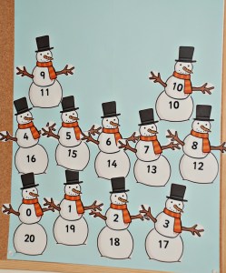 snowman number bonds