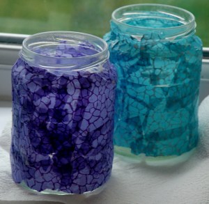 glass jars completed