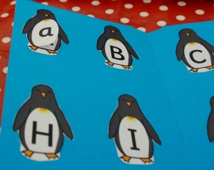 penguin folder with a