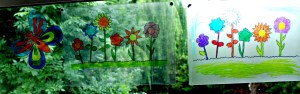 Laminating sleave window art ideas found on ofamilyblog