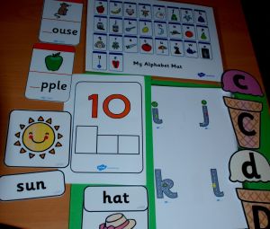 Letter and Sound folder for young kids all FREE pages found on ofamilyblog