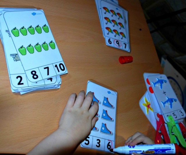 Free to download adding to 10 peg cards from Twinkl Resources