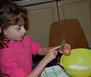 Young baker on ofamilyblog