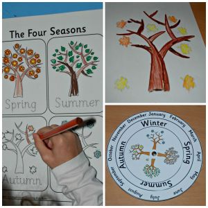 Autumn with activity village