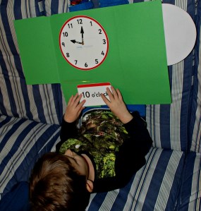 Basic time lapbook being used on ofamilyblog