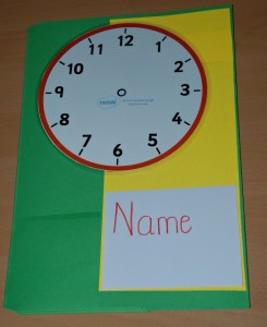 Basic time lapbook cover