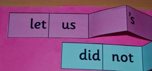 contractions folder open flaps