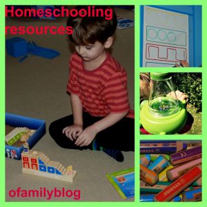 Homeschooling resources used by ofamilyblog