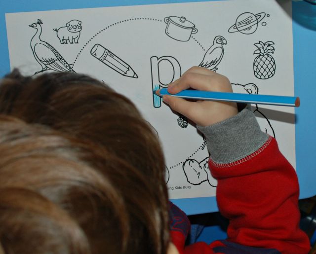 I spy alphabet pages from Actvivty Village perfect for when little kids are learning their letters