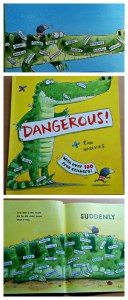 Dangerous book is a fun way of helping kids learn about Nouns and adjectives. Great illustrations and lots of fun examples