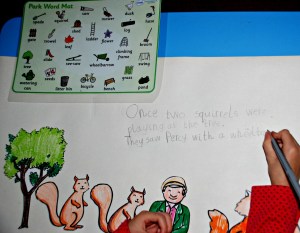 Percy the Park Keeper writing your own story