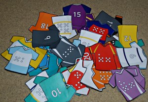 Rugby tops from Twinkl