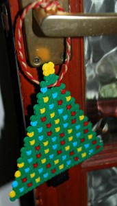 Christmas tree Hama Bead decoration
