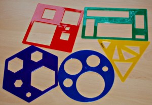 Learning resources shape stencils