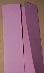 Folded card to make the compound word folder