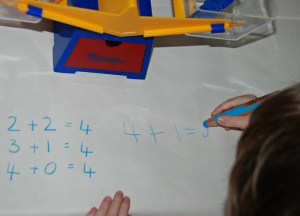 Working out and writing out your own sums