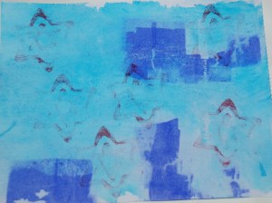 Adding faint stamps to our background