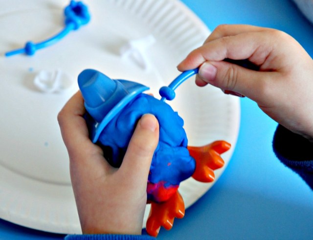 Play dough body part set. Fun, cheap set to add to the playdough