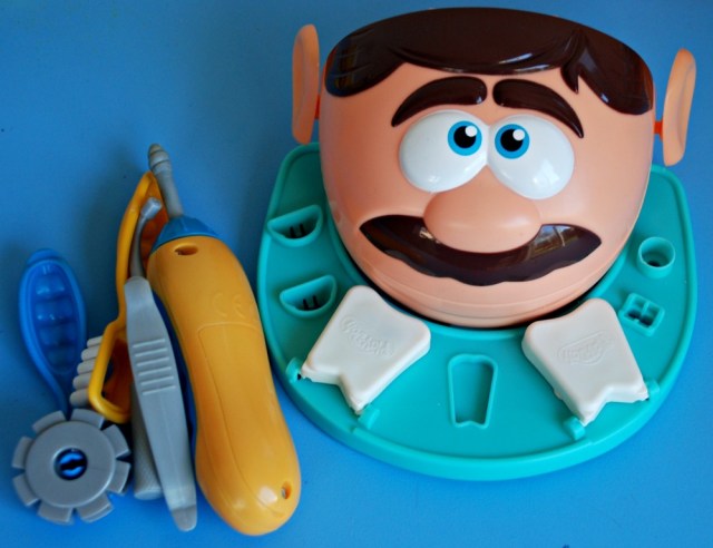 Dentist Play dough set with tools. Fun Playdough set