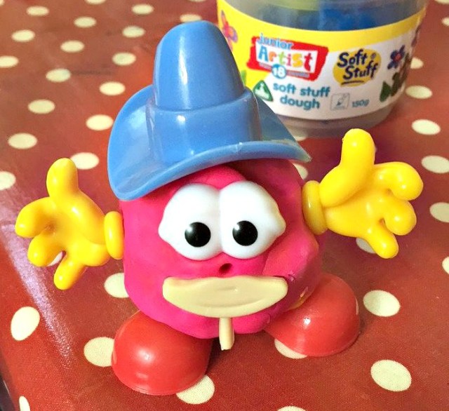 Play dough body part set. Lots of fun for children