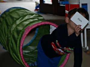 word search though the tunnel