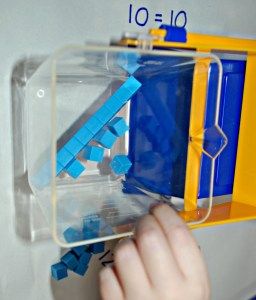 Using our base 10 set with our scales