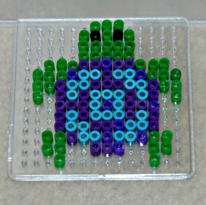 Fuse bead sea turtle