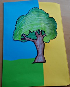 Leaf Identification folder cover ofamilyblog