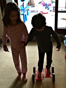 Pedal go at the begining