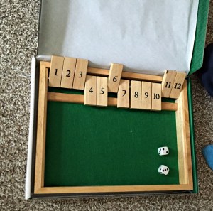 Shut the Box game
