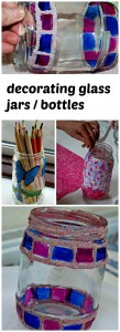decorating-glass-jars-and-glass-bottles-craft-activity-for-young-children