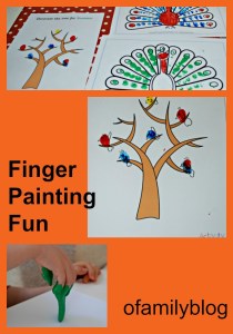 Finger Painting fun. Using colouring pages from activity village as templates, playing with paint and adding some details with our felt tip pens. ofamilyblog