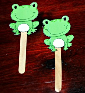 Frogs from activity village