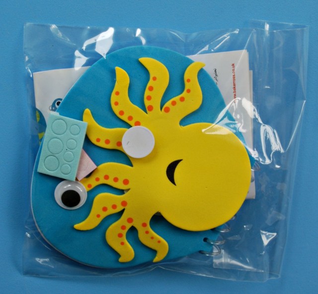 Baker Ross craft kits easy to pack and do while out