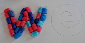 collage words using magic maize