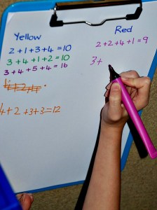 Connect 4 keeping a running total of the winnning 4 numbers