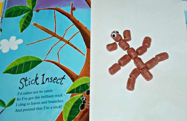 Mad About Minibeast - making a Stick Insect with magic maize