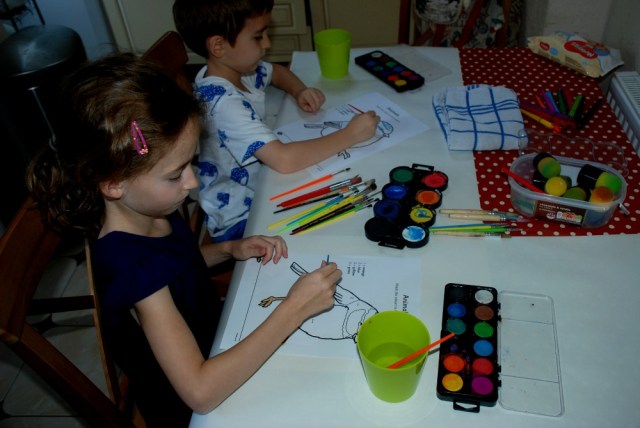 painting-at-our-kitchen-table