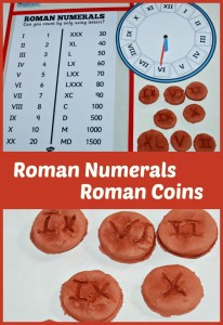 Ancient Roman History Activity - make some clay coins and write the Roman Numerals on them