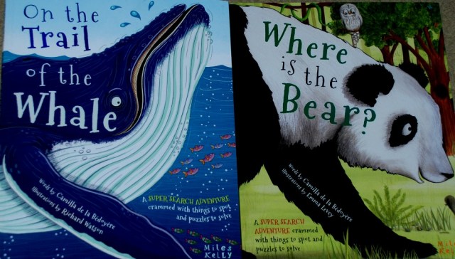 on-the-trail-of-the-whale-and-where-is-the-bear-books-from-miles-kelley