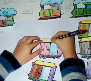 sh-th-ch-activity-writing-words-on-the-carriages