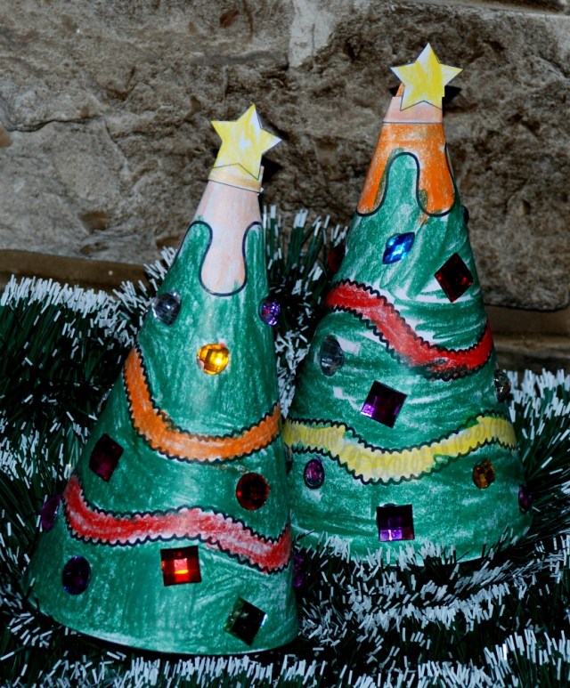 Christmas Tree cones from Twinkl resources