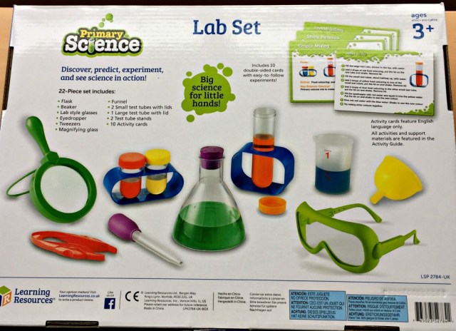 Learning Resources science lab set